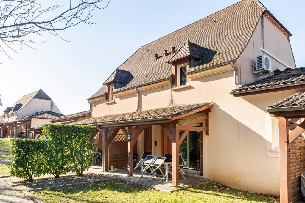 Le N5 Des Hauts De Sarlat Apt Duplex Clim, Piscine, Parking エクステリア 写真